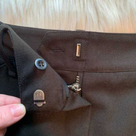 Max Studio Above Knee Pencil Skirt Solid Black - Picture 4 of 9